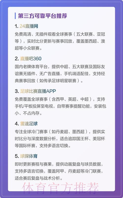 哪些平台适合看世界杯直播 哪些平台适合看世界杯直播